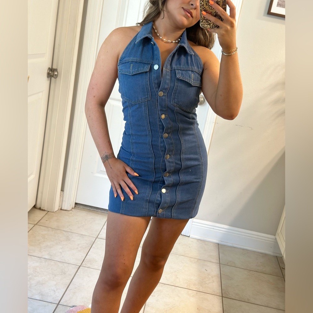 Jean dress